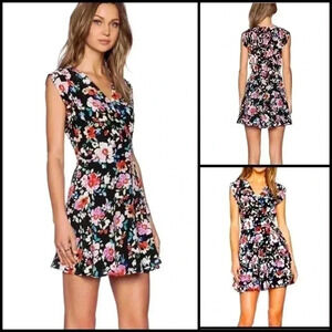 Yumi Kim Soho Mixer Silk Orchard Blush Wrap Dress Size S